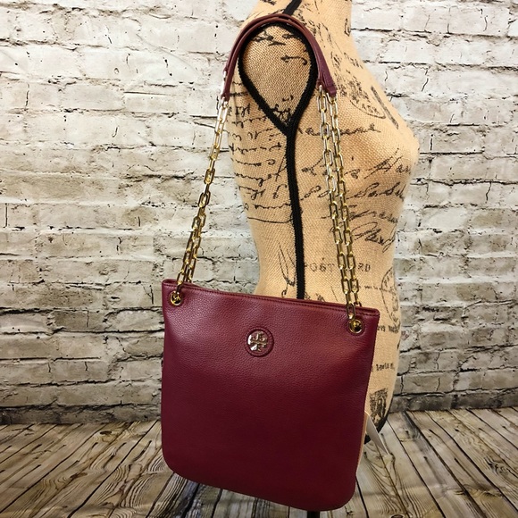 TORY BURCH WhipStitch Logo Swingpack Handbag - Picture 6 of 8